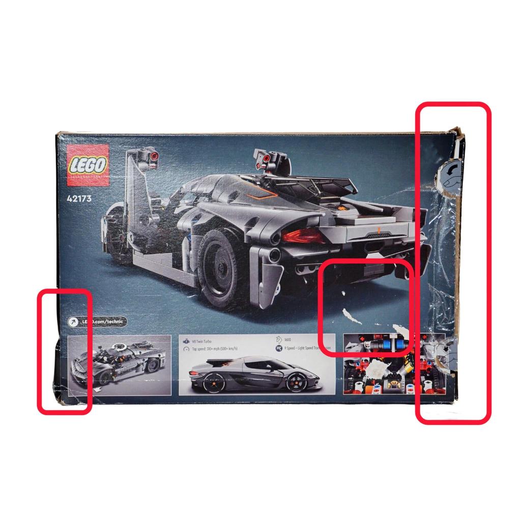 LEGO Technic 42173 Koenigsegg Jesko Absolut Hyper Sport Car Set