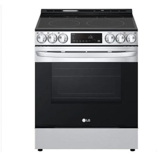 LG 30 in 6.3 cu ft.Electric Slide in Smart Wi-Fi Range with Air Fry LSEL6333F