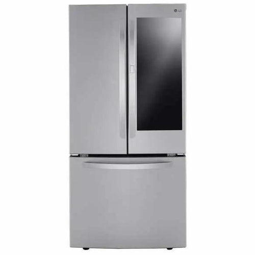 LG 33 in. 25 cu. French Door Refrigerator with InstaView Door-in-Door -LRFES2503S/01 - STAINLESS STEEL