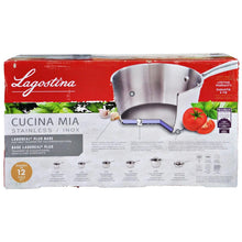 Load image into Gallery viewer, Lagostina Cucina Mia Stainless Steel Cookware Set 12-Piece-Liquidation Store
