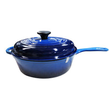 Load image into Gallery viewer, Le Creuset Covered Saute Pan 3.6L Blueberry
