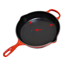 Load image into Gallery viewer, Le Creuset Enamalled Cast Iron Deep Round Skillet 26 cm Orange
