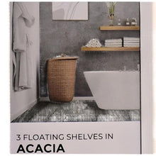 Load image into Gallery viewer, Leadvision 3 Floating Shelves in Acacia
