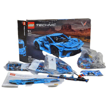 Load image into Gallery viewer, Lego 42217 Technic Chevrolet Corvette Stingray Blue

