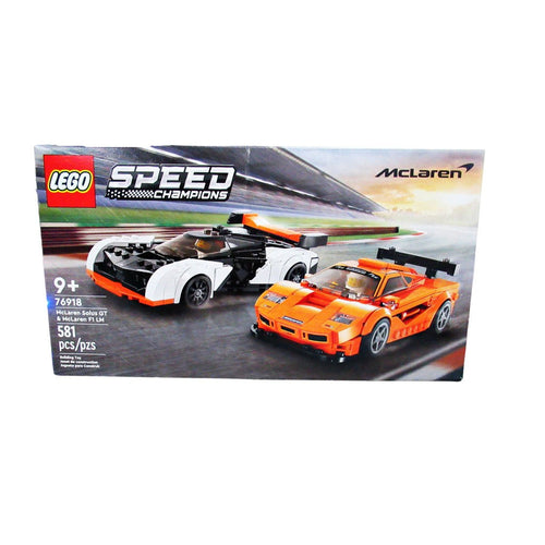 Lego Speed Champions McLaren Solus GT and McLaren F1 LM 76918 9+