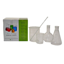 Load image into Gallery viewer, Libbey Just Indulge Glass Modern-Bar Chemistry Mixologist Set Clear
