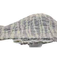 Load image into Gallery viewer, Life Comfort Reversible Cotton Throw Cream Grey Print-Home-Liquidation Nation
