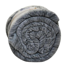 Load image into Gallery viewer, Life Comfort Reversible Plush Sherpa Throw Grey and White Queen-Liquidation Store
