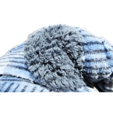 Load image into Gallery viewer, Life Comfort Reversible Sherpa Plush Blanket Blue
