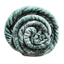 Load image into Gallery viewer, Life Comfort Sherpa Plush Blanket King Green-Liquidation Store
