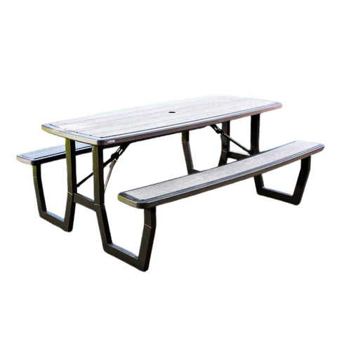 Lifetime 182.9 cm (6 ft.) Folding Picnic Table
