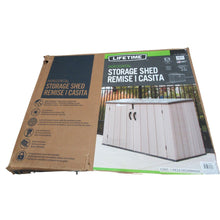 Load image into Gallery viewer, Lifetime Horizontal Storage Shed-Liquidation Store
