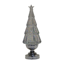 Load image into Gallery viewer, Lighted 37cm Christmas Tabletop Tree - Icy Clear
