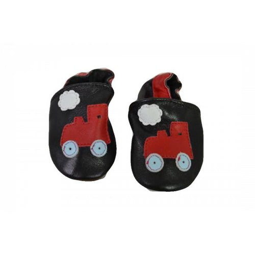Litiquet Slip-on Soft Sole Infant Shoe-0-6 Months-Choo Choo Train