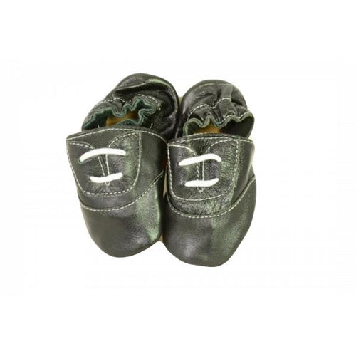Litiquet Slip-on Soft Sole Infant Shoe-12-18 Months-Faux Dress Shoe Black