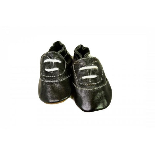 Litiquet Slip-on Soft Sole Infant Shoe-6-12 Months-Faux Dress Shoe Black
