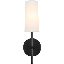 Load image into Gallery viewer, Living District LD6004W5BK Black 5 Inch Wall Sconce Light
