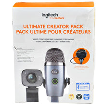 Load image into Gallery viewer, Logitech Ultimate Creator Pack Webcam and Microphone
