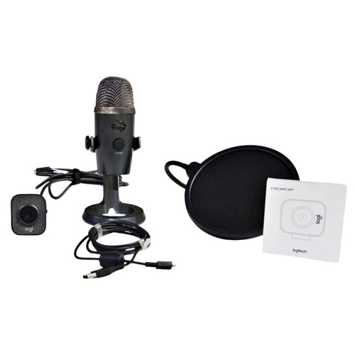 Logitech Ultimate Creator Pack Webcam and Microphone