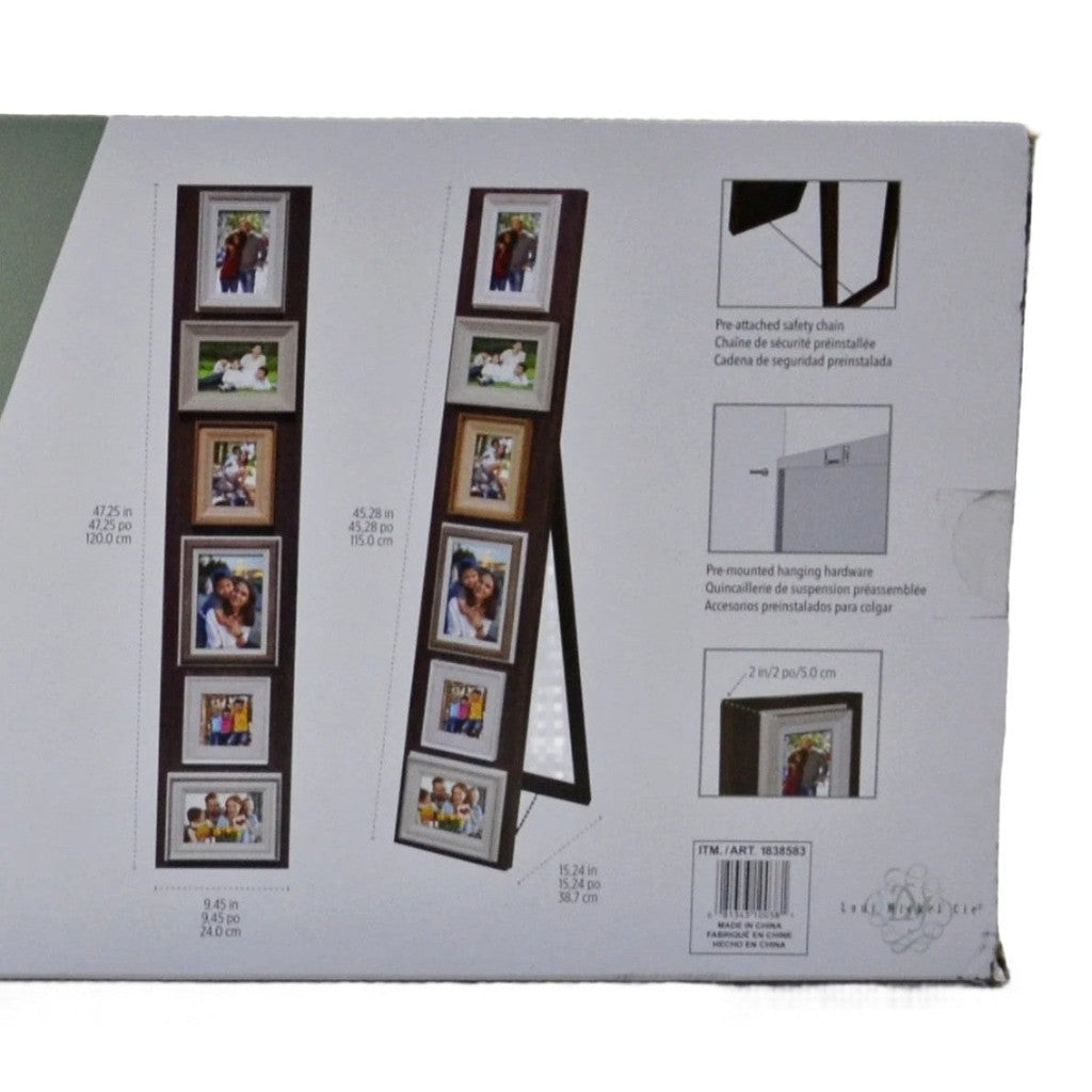 Loui Michel Cie Standing Easel Frame 6-Opening Memory