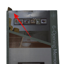 Load image into Gallery viewer, Loui Michel Cie Standing Easel Frame 6-Opening Memory Collage
