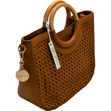 Load image into Gallery viewer, MaliLili Brielle Woven Tote &amp; Removeable Pouch
