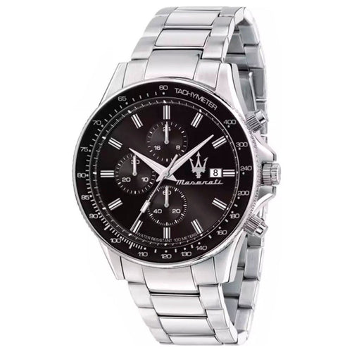 Maserati Men's Sfida Chrono Watch - Black Dial R8873640015