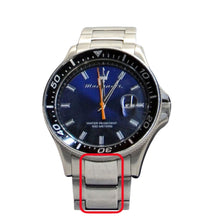 Load image into Gallery viewer, Maserati Men&#39;s Sfida R8853140001 Quartz Watch - Silver-tone w/Blue Dial
