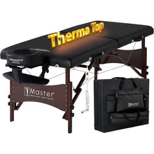 Load image into Gallery viewer, Master Roma Therma-Top 28 in. Massage Table Bundle
