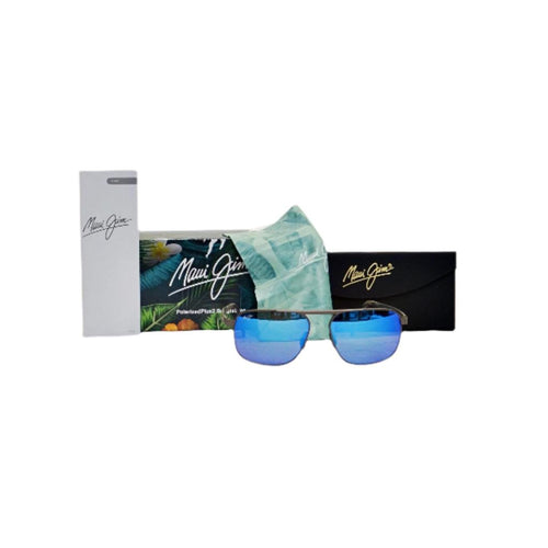 Maui Jim Unisex B777 Sunglasses - Gunmetal Blue