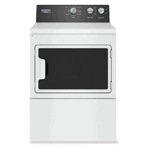 Maytag 7.4 Cu. Ft. Electric Commercial Grade Residential Dryer YMEDP586GW
