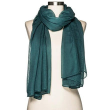 Load image into Gallery viewer, Merona Gull Lake Scarf Teal
