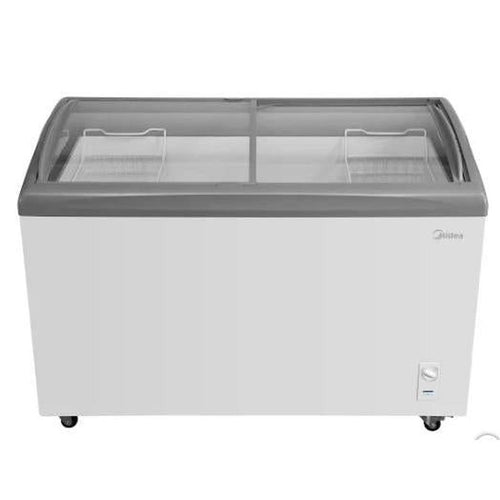 Midea 9.0 cu ft. White Commercial Ice Cream Convertible Freezer or Refrigerator MCRC09B3AWW