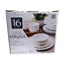 Load image into Gallery viewer, Mikasa Adeline Porcelain Dinnerware Set 16 Piece-Home-Liquidation Nation

