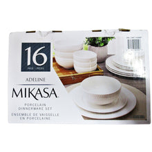 Load image into Gallery viewer, Mikasa Adeline Porcelain Dinnerware Set 16 Piece-Liquidation Store
