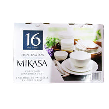 Load image into Gallery viewer, Mikasa Huntington Porcelain Dinnerware Set 16 Piece-Liquidation Store
