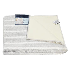 Load image into Gallery viewer, Mineral Spring Luxury Fashion Bathmat 61 cm x 91 cm Gray and White
