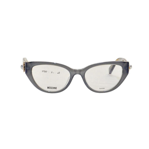 Moschino Women's MOS631 KB7 Glasses Grey with Clear lenses
