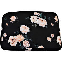 Load image into Gallery viewer, Mosiso Black Flowers Laptop Sleeve
