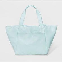 Load image into Gallery viewer, Mossimo Supply Co. Athleisure Weekender Pale Mint Tote Bag
