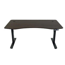 Load image into Gallery viewer, MotionWise Managers Series Electrical Height Adjustable Desk Walnut
