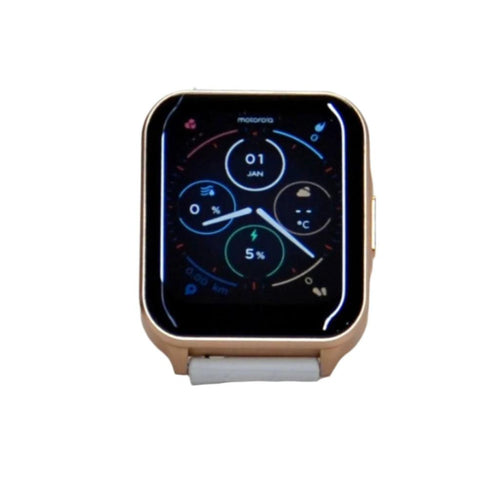 Motorola Moto70 Smartwatch with Heart Rate Monitor Rose Gold tone