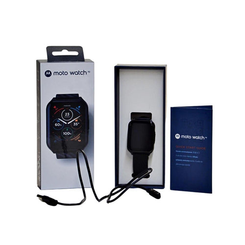Motorola Moto70 Smartwatch with Heart Rate Monitor Wristwatch