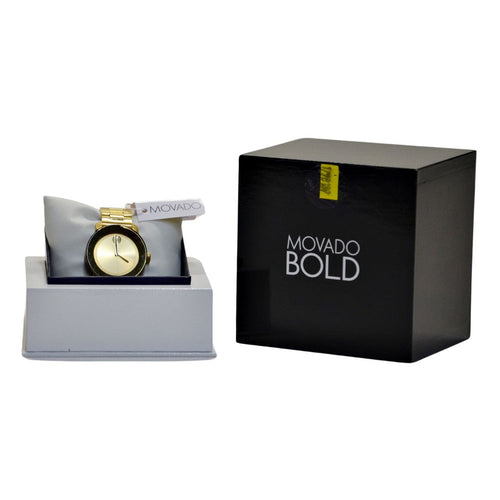 Movado Bold Ladies Watch Gold-tone