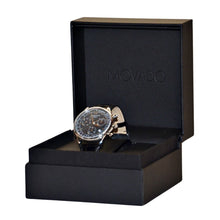 Load image into Gallery viewer, Movado Men&#39;s Heritage Series Circa Quartz Watch - Black
