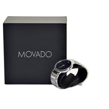 Load image into Gallery viewer, Movado Men&#39;s Temo Quartz Black Dial Watch
