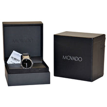 Load image into Gallery viewer, Movado Men&#39;s Temo Quartz Black Dial Watch
