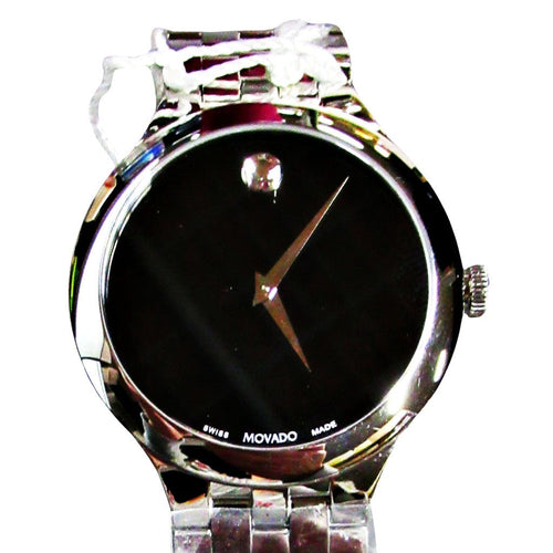 Movado Veturi Quartz Black Dial Men's Watch 0607415