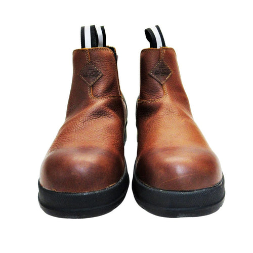 Muck Men's Leather Chelsea Boots Caramel 9.5