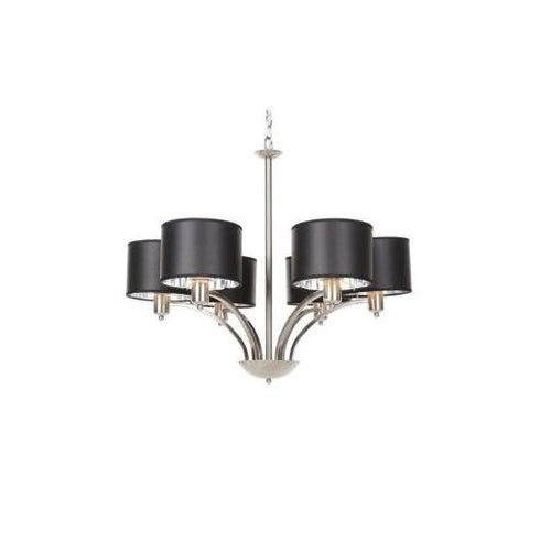Murray Collection 6-Light Pendant Light Brushed Nickel
